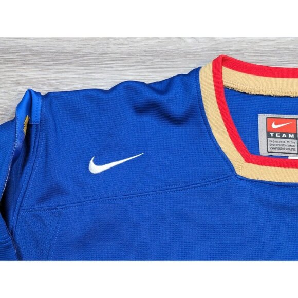 Nike XL World Junior Championship 2012 IIHF Alberta Canada Hockey Jersey Blue - Picture 4 of 10